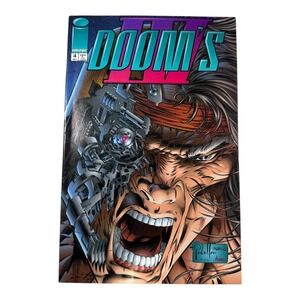 Doom's IV #4 Comic Book Image 1994 WWE‎ Raw is War Advertisement